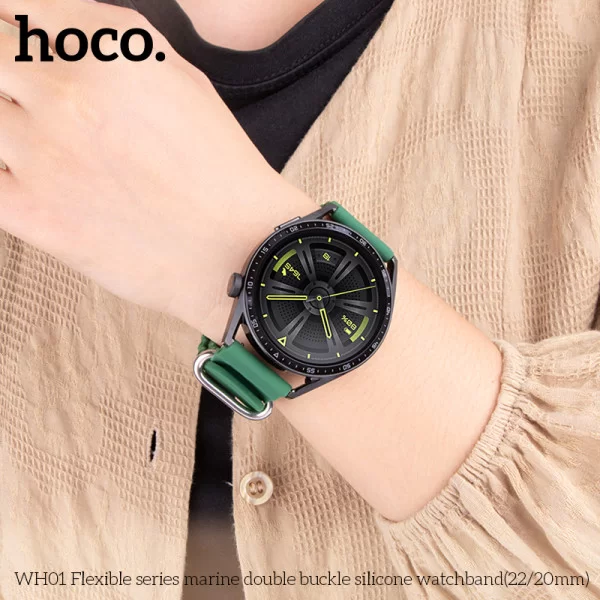 Curea smartwath Hoco WH01 Flexible (22mm) [Deep-Blue]